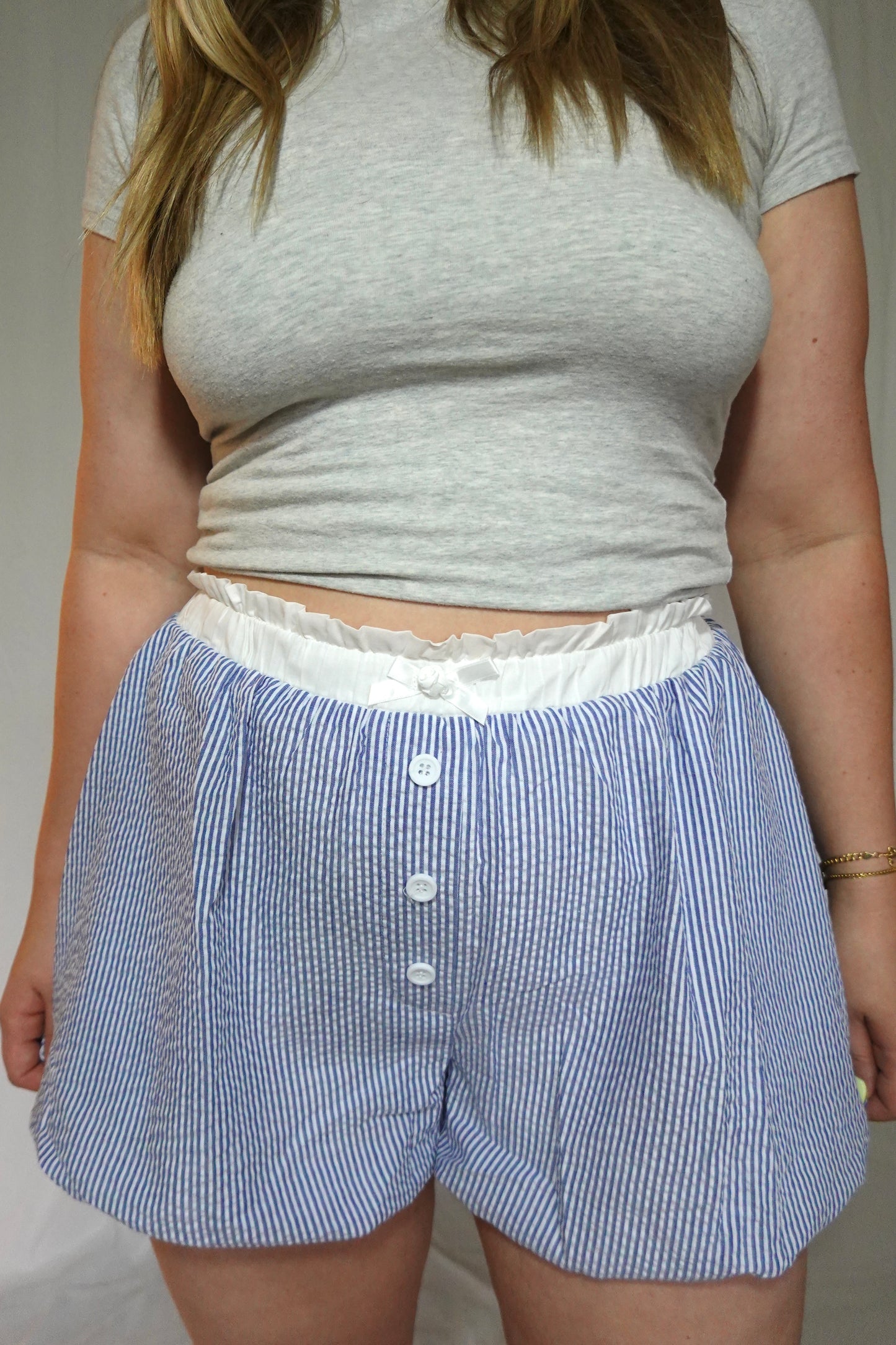 Blue Bubble Boxer Shorts