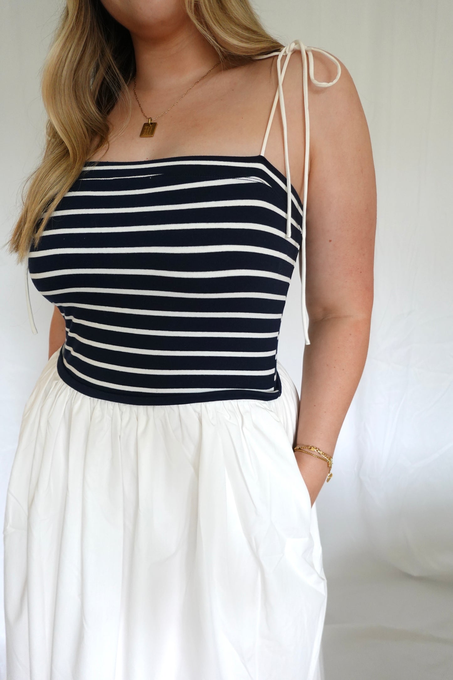 Striped Bubble Dress