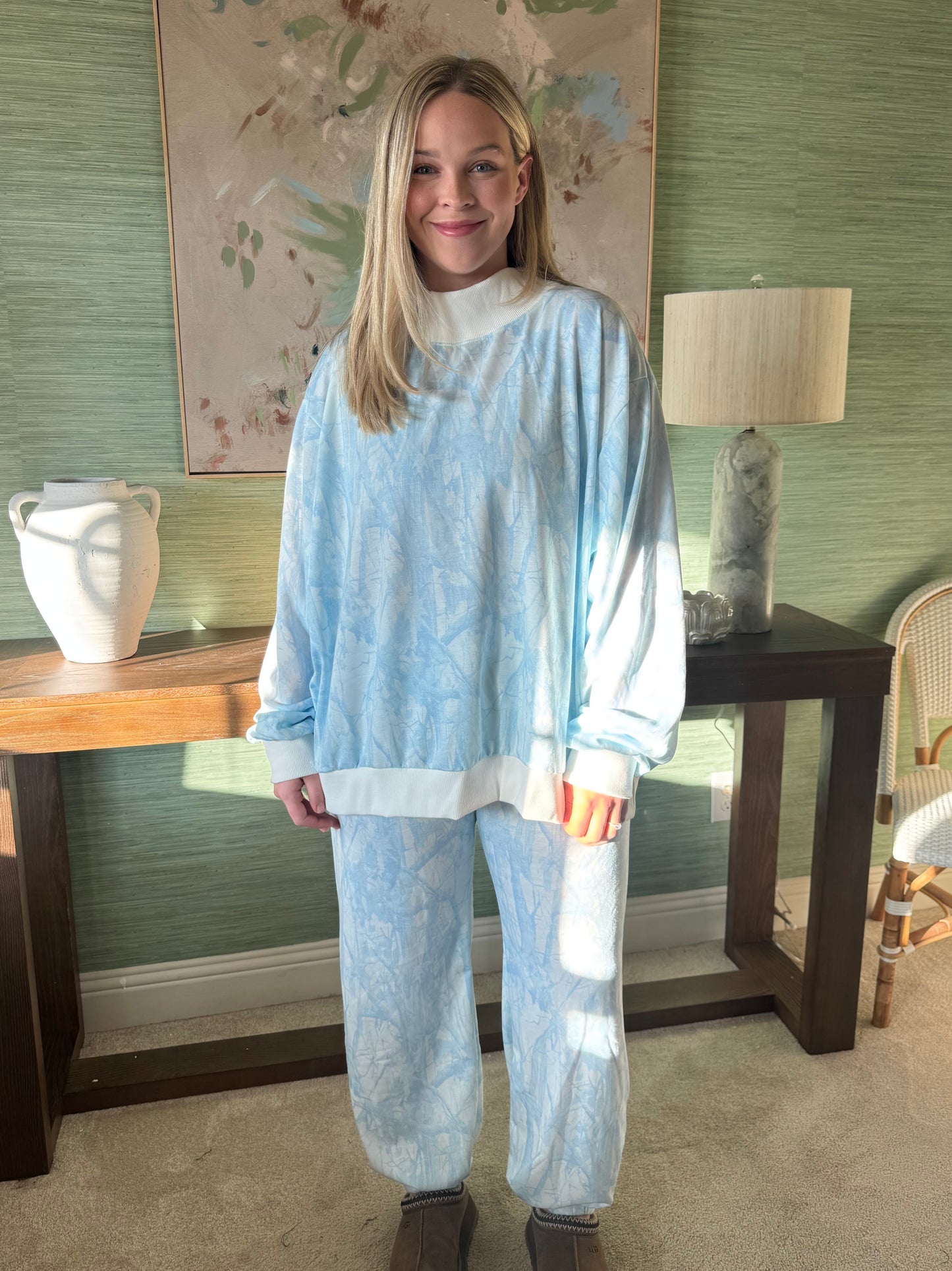 Cozy Camo Mockneck Set